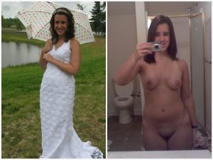 Hochzeitsfoto Nacktbild