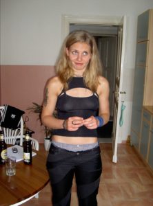 Sexy Durchsichtiges Oberteil Privates Bild Foto Seethrough