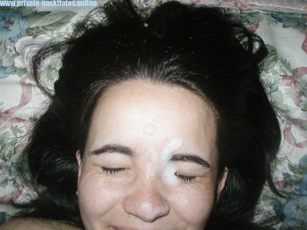 Hotwife Mit Sperma Im Gesicht
