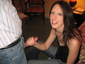 Spontaner Handjob